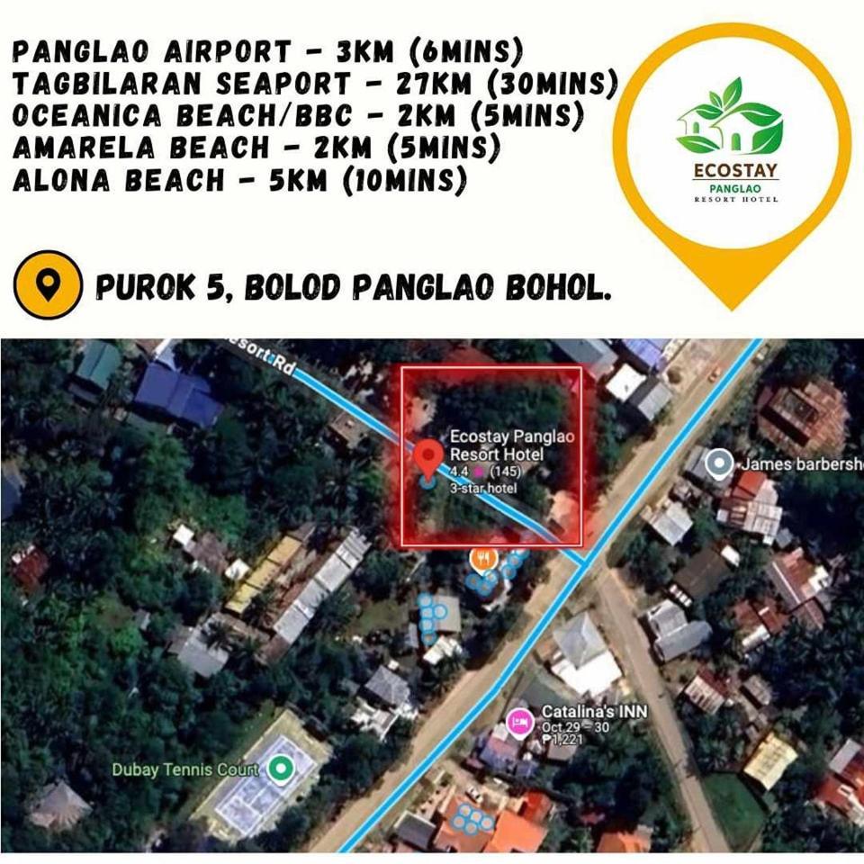 Ecostay Panglao Resort Hotel Eksteriør bilde